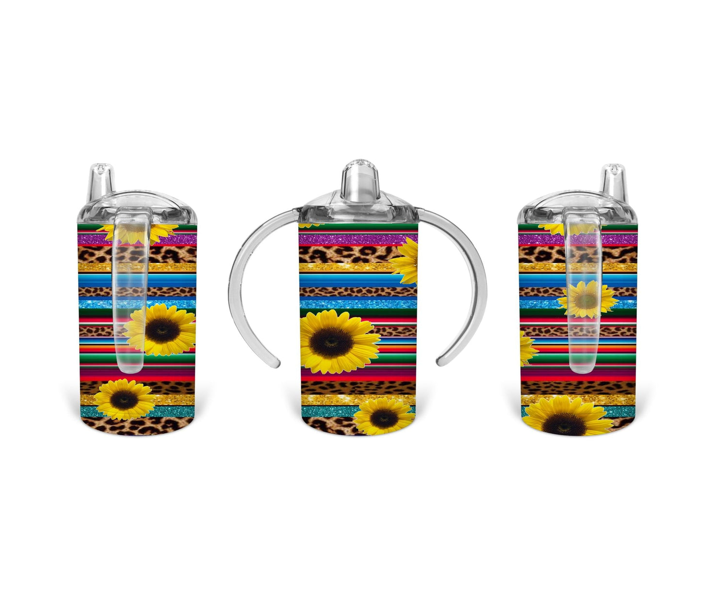 12 oz Sippy Cup - Serape