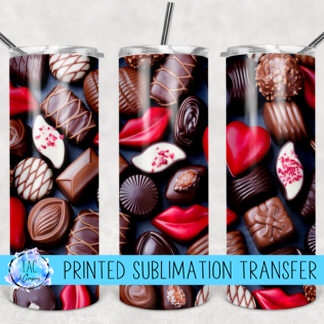 Chocolate Candy- Sublimation Print (This Is Not A Digital File)