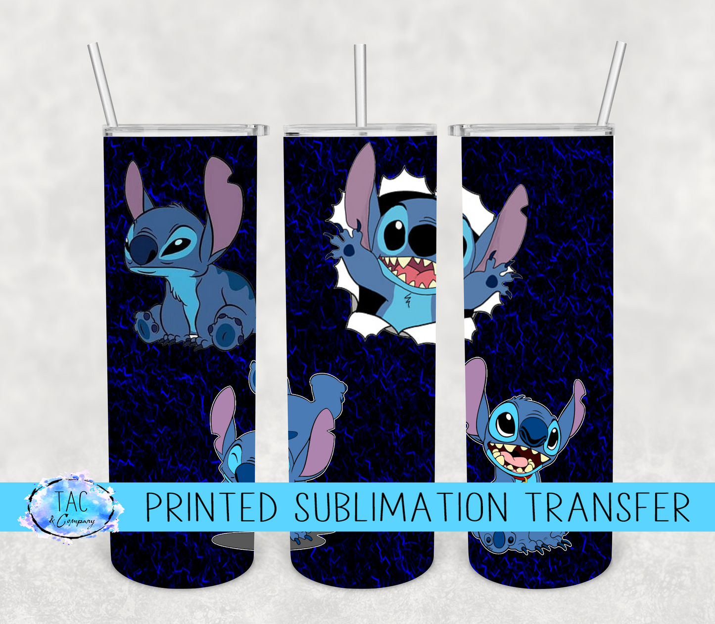 Stitch Peek a Boo -Sublimation Print (This Is Not A Digital File)