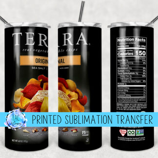 Terra Chips -Sublimation Print (This Is Not A Digital File)