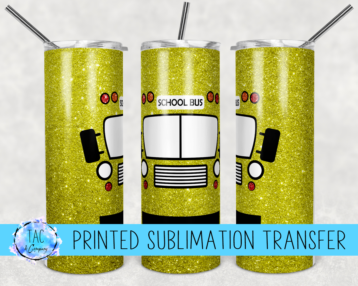 Bus -Sublimation Print (This Is Not A Digital File)