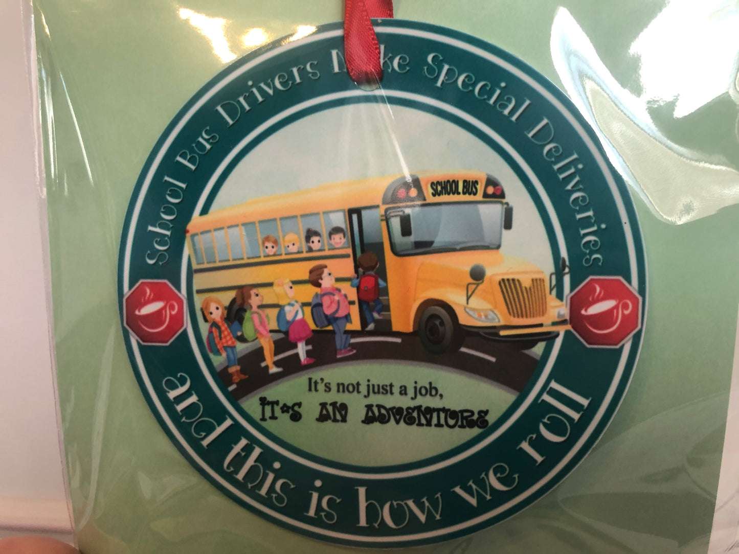 Bus Drivers 4” Ornament