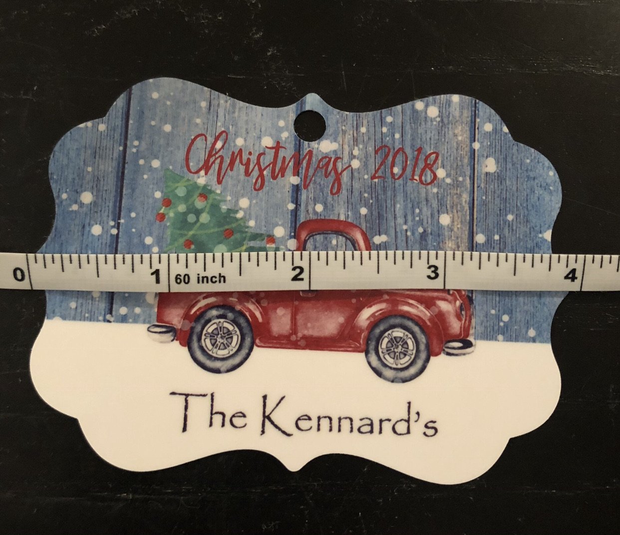 Red Truck 2020 Ornament