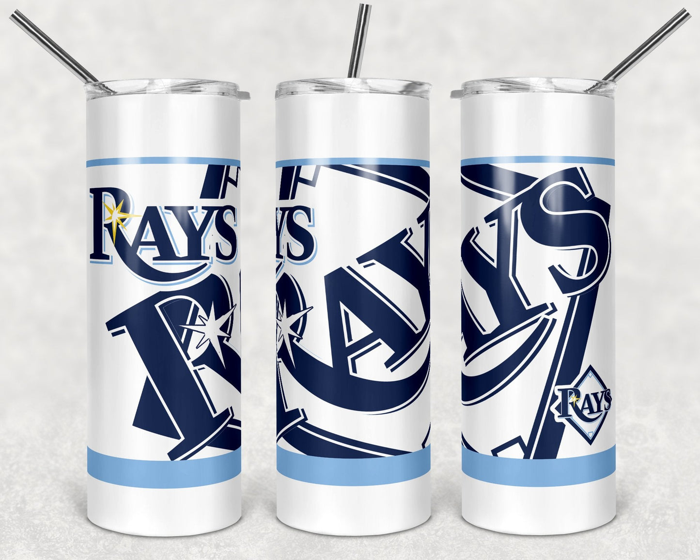 Baseball Teams - 20 or 30 oz Skinny Tumblers w/ Lid and Metal Straw ‘