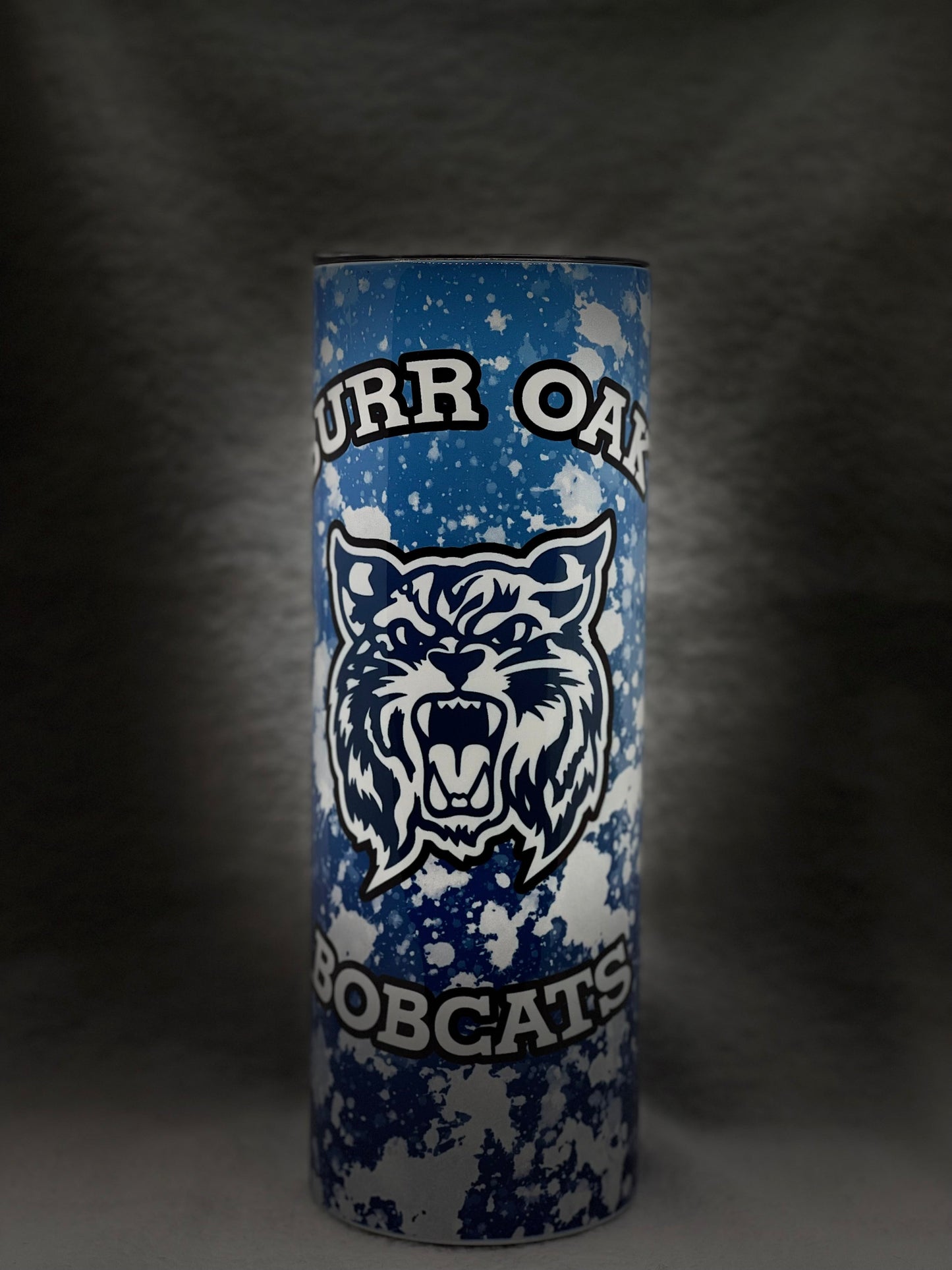 Burr Oak School - 20oz or 30oz Skinny Tumblers w/ Lid and Metal Straw