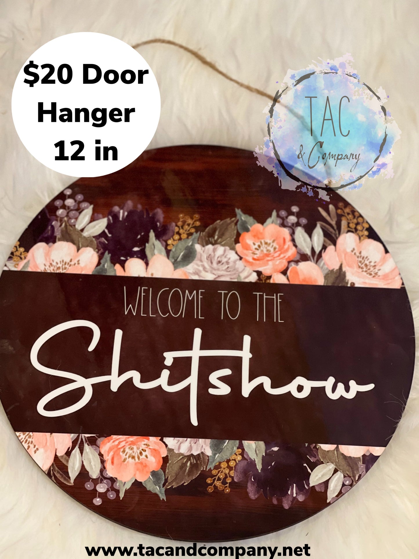 12” Door Hanger - Shitshow