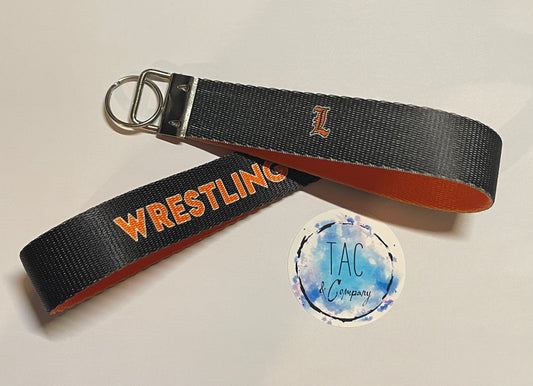 Leslie Wrestling KeyFob