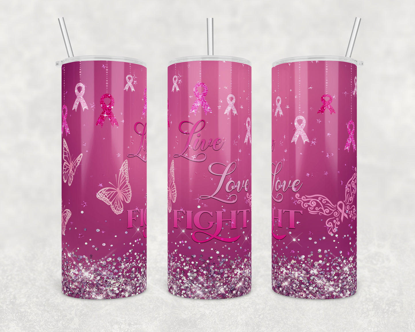 Breast Cancer Awareness- Live Love Fight
