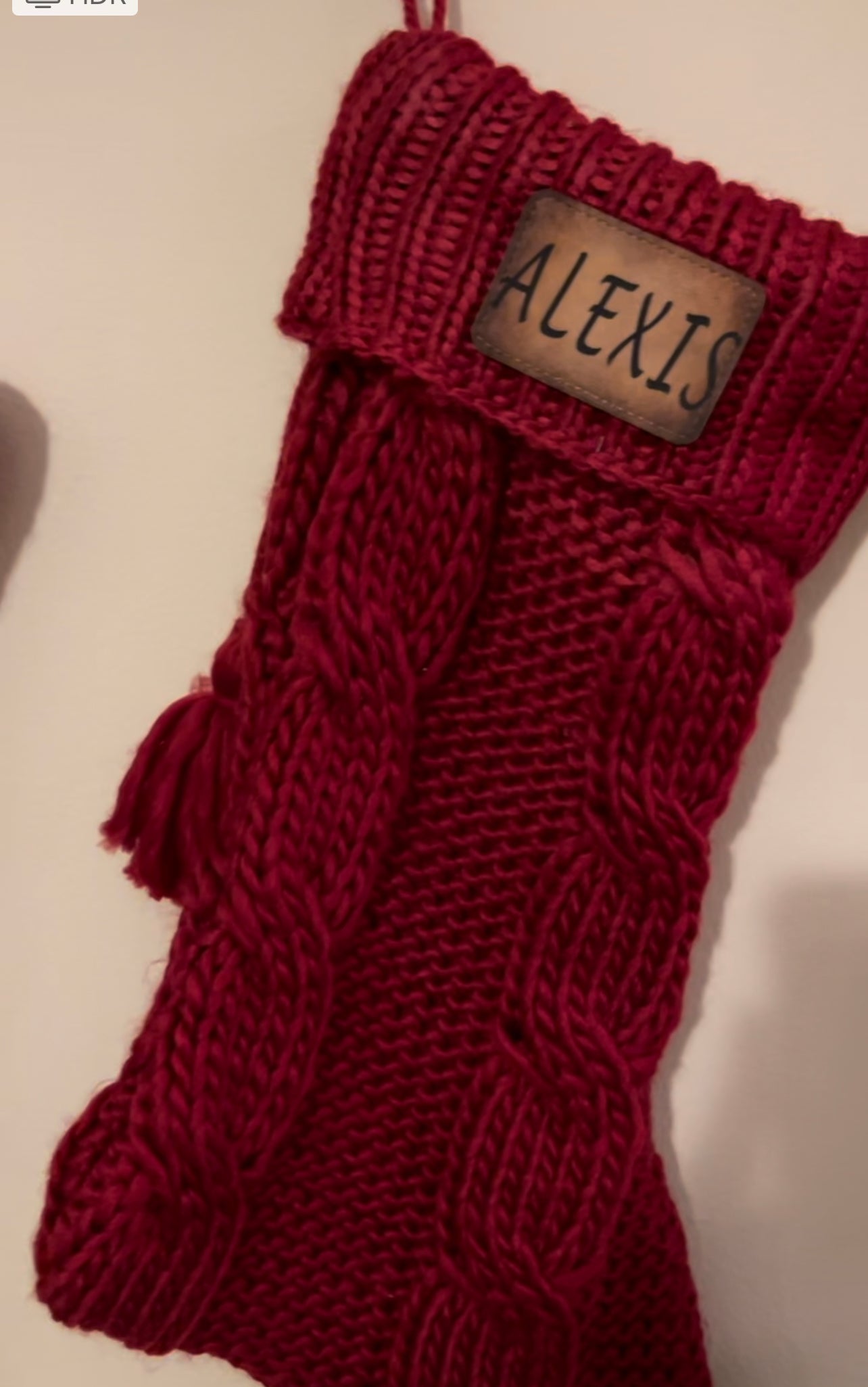 18” Custom Stockings with Name