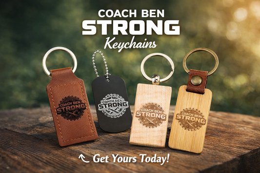 Coach Ben Keychains