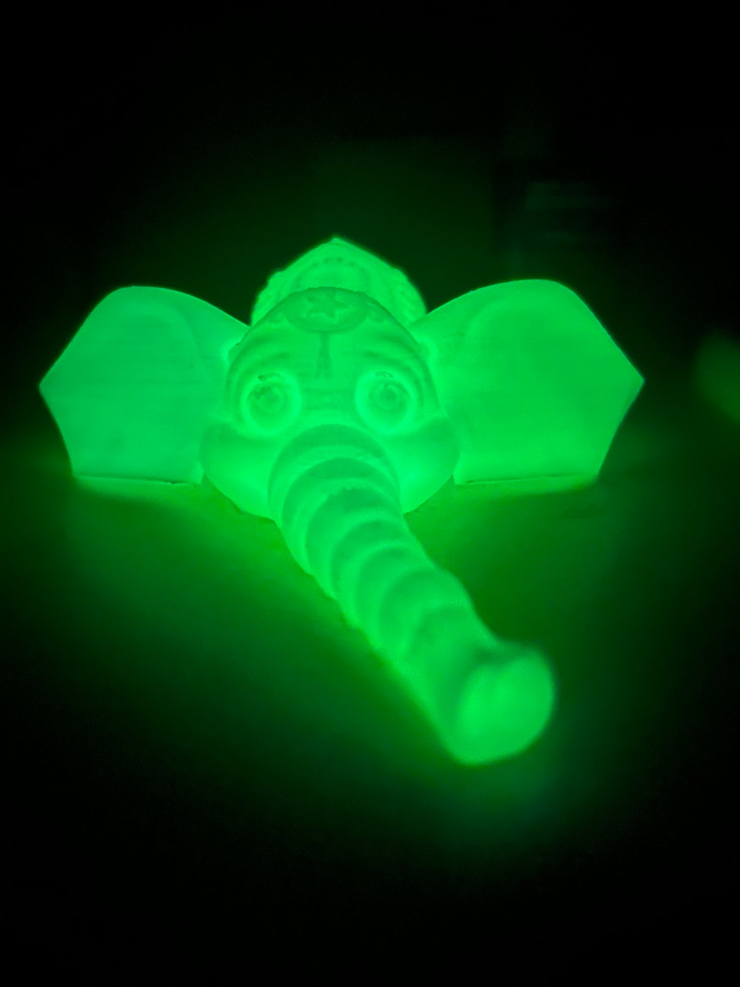 Elephant (white glows in the dark)