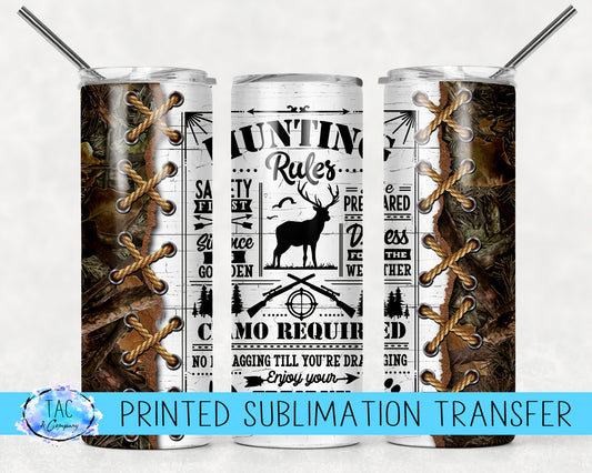 Deer - Sublimation Print (This Is Not A Digital File)