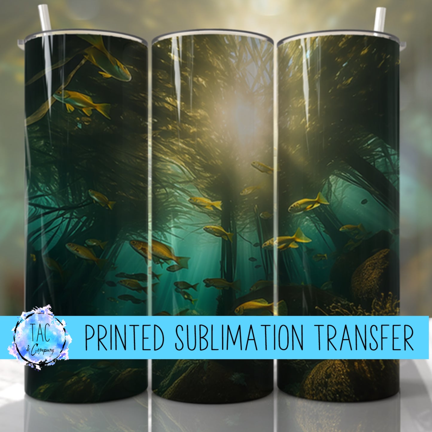 Ocean Fish - Sublimation Print (This Is Not A Digital File)