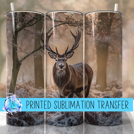 Elk - Sublimation Print (This Is Not A Digital File)