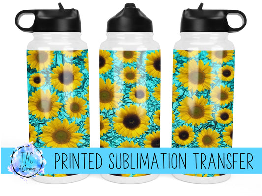 Sunflowers - Sublimation Print (This Is Not A Digital File)