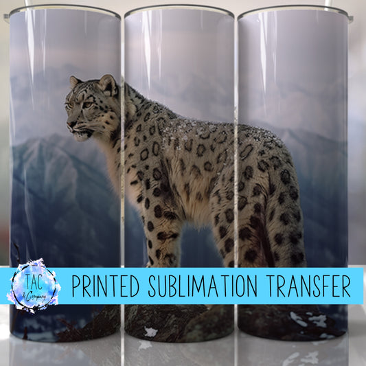 Leopard - Sublimation Print (This Is Not A Digital File)