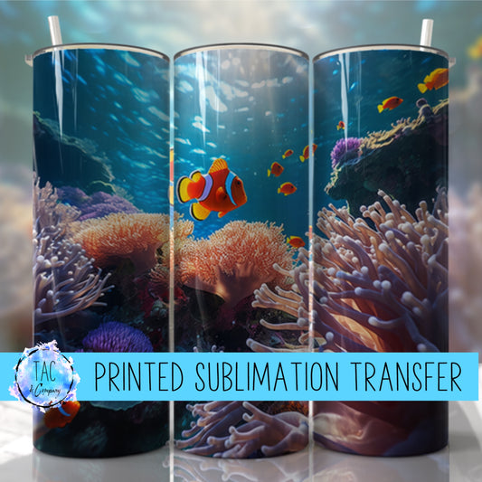 Ocean Saltwater Fish- Sublimation Print (This Is Not A Digital File)