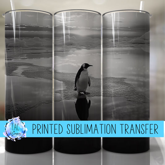 Penguin - Sublimation Print (This Is Not A Digital File)