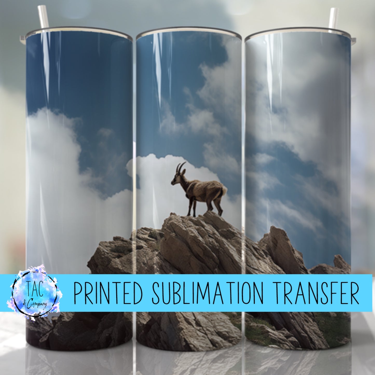 Billy Goat - Sublimation Print (This Is Not A Digital File)