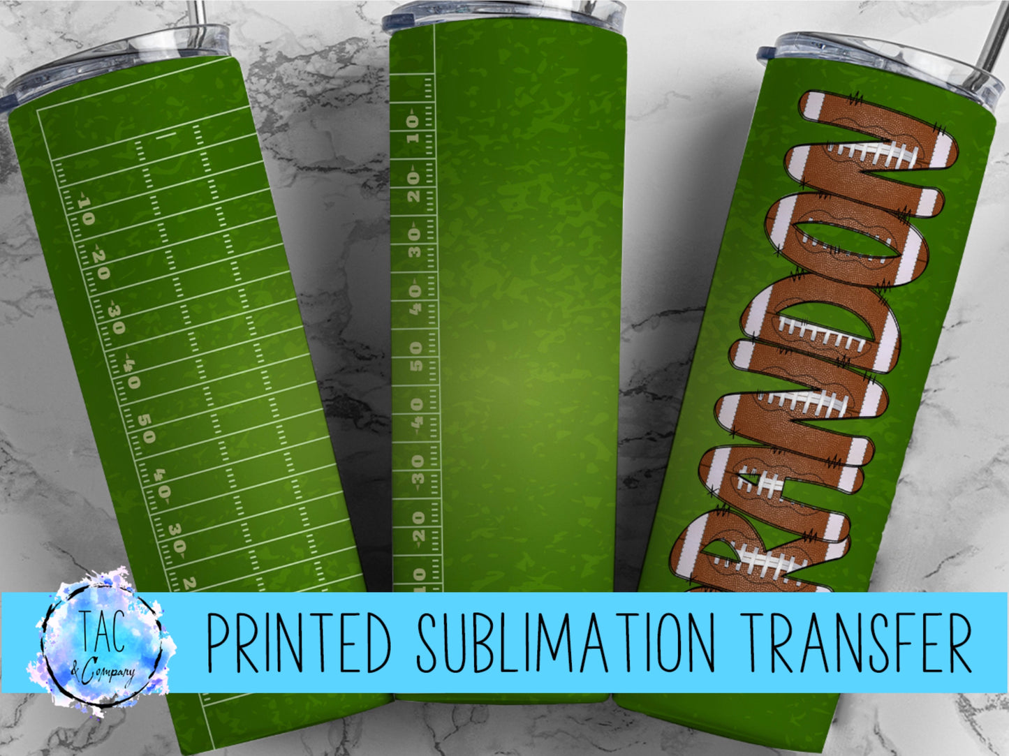 Football -Sublimation Print (This Is Not A Digital File)