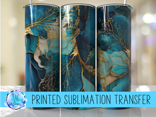 Marble - Sublimation Print (This Is Not A Digital File)