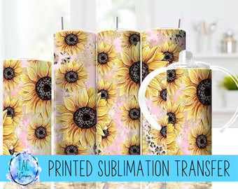 Sunflowers- Sublimation Print (This Is Not A Digital File)