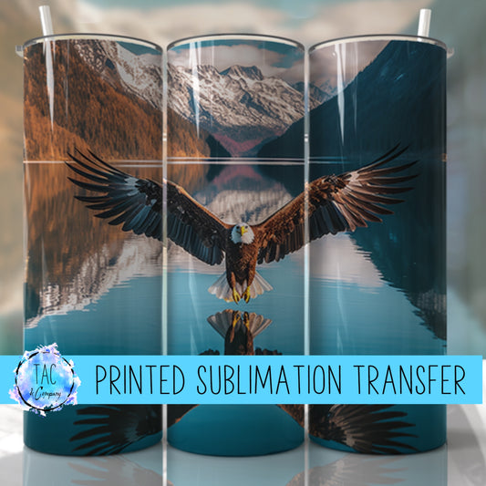 Bald Eagle - Sublimation Print (This Is Not A Digital File)