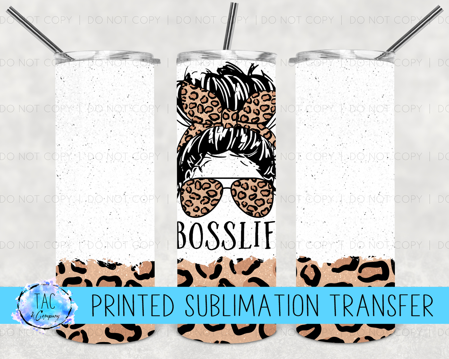 #Bosslife Cheetah-Sublimation Print (This Is Not A Digital File)