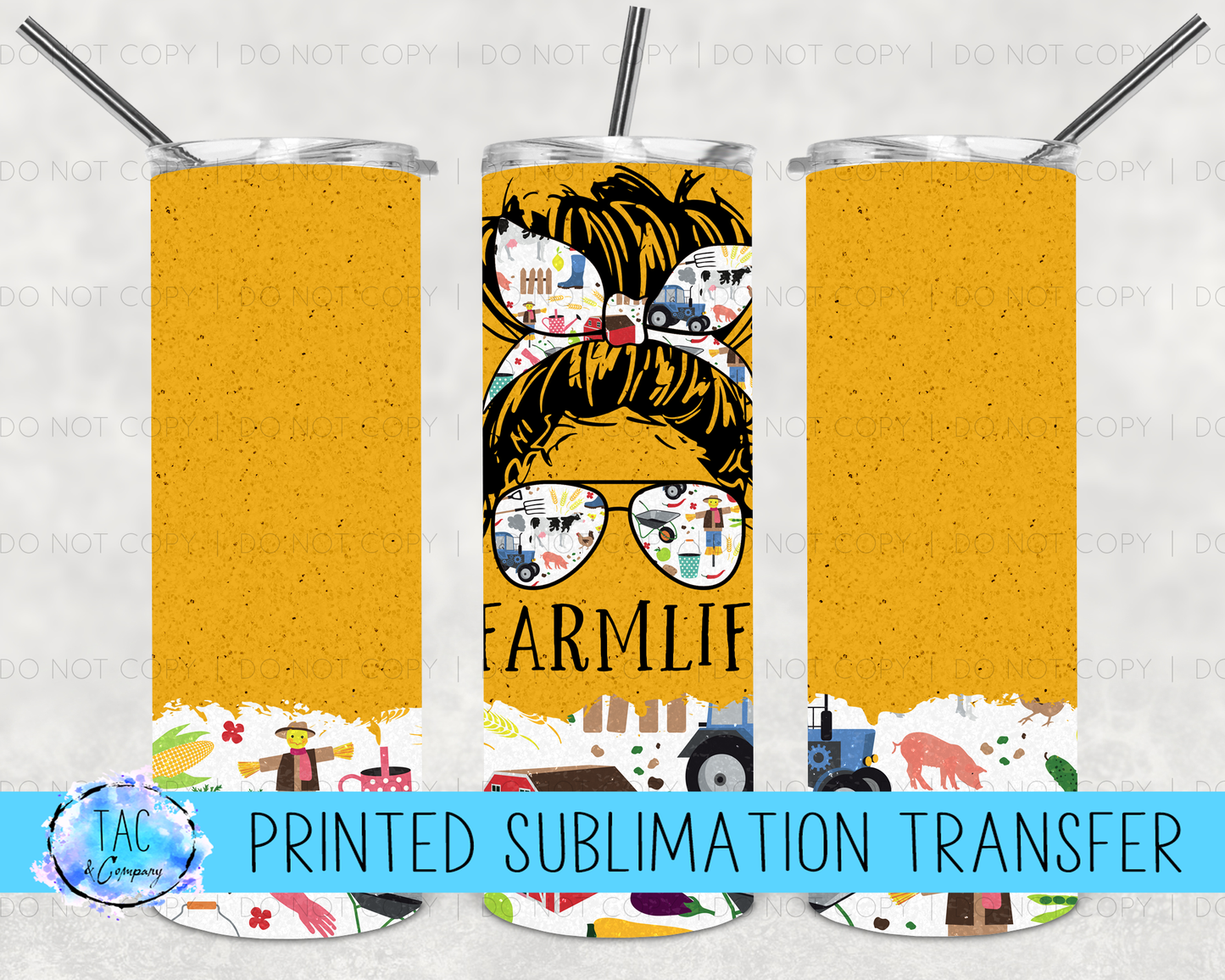 #Farmlife -Sublimation Print (This Is Not A Digital File)