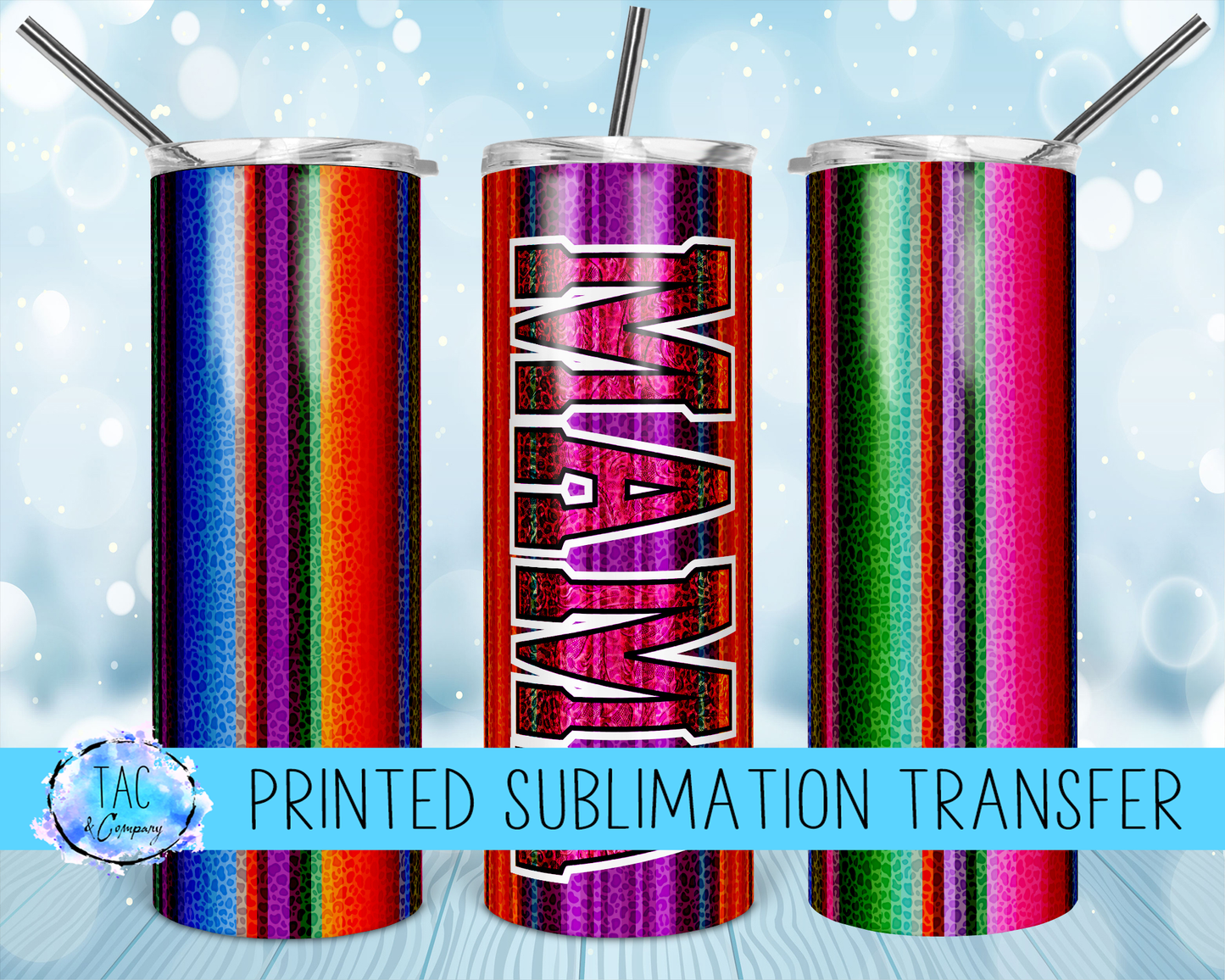 Mama Leather -Sublimation Print (This Is Not A Digital File)