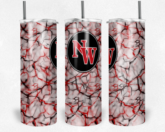 Northwest School - 20oz or 30oz Skinny Tumblers w/ Lid and Metal Straw