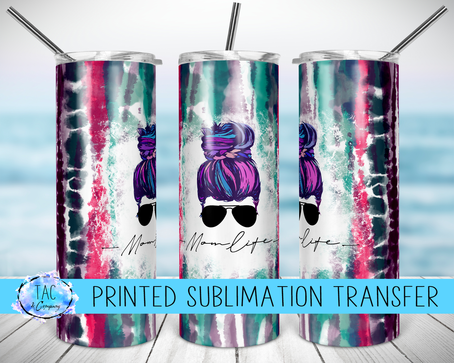 TieDye Mama -Sublimation Print (This Is Not A Digital File)