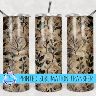 Wild Flowers- Sublimation Print (This Is Not A Digital File)