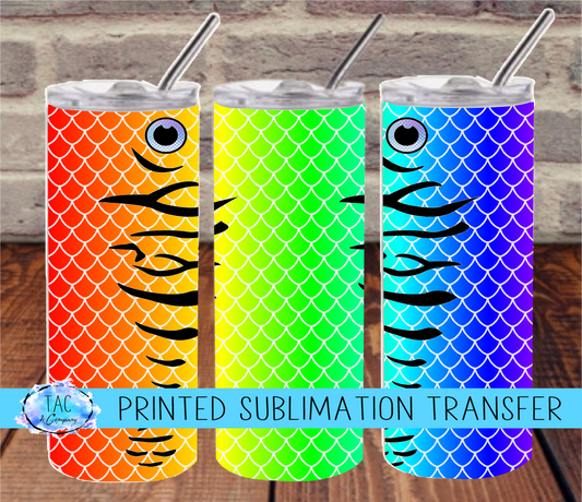 Fishing Lure-Sublimation Print (This Is Not A Digital File)