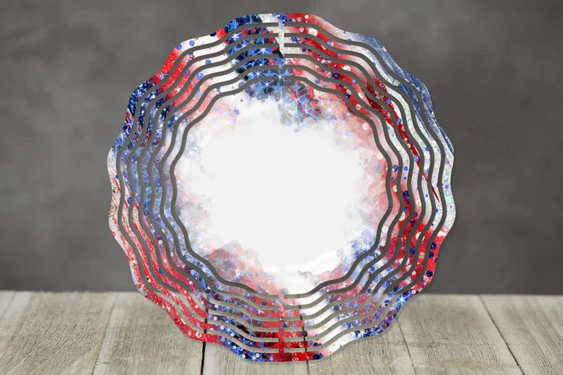 10 inch Wind Spinners - American Flag
