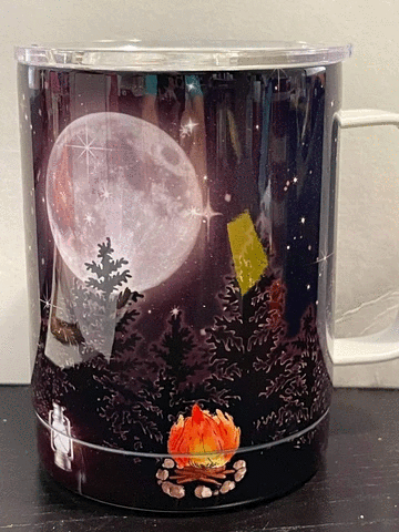 Welcome to Firepit - 12 oz Coffee Camp cup