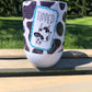 Tipsy or Tipped - 12oz Stemless Wine Tumbler w/Lid