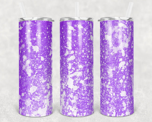 Power Wash Soap effect - 20 oz or 30oz Skinny Tumblers w/ Lid and Metal Straw