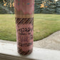 Sarcasm Sparkles- 20oz or 30oz Skinny Tumblers w/ Lid and Metal Straw