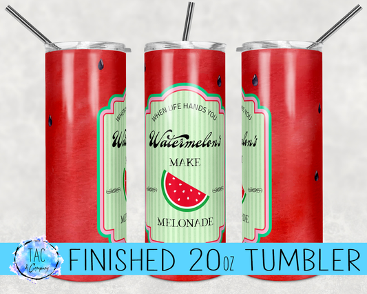 Red Meonade - 20oz or 30oz Skinny Tumblers w/ Lid and Metal Straw