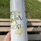 Not all who wander are lost -  20oz  Skinny Tumblers w/ Lid and Metal Straw