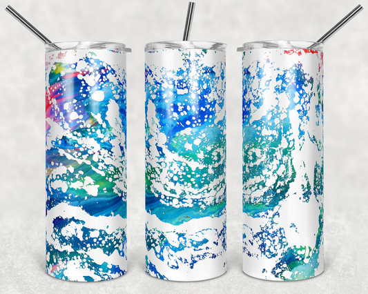 Power Wash Soap - 20 oz or 30oz Skinny Tumblers w/ Lid and Metal Straw