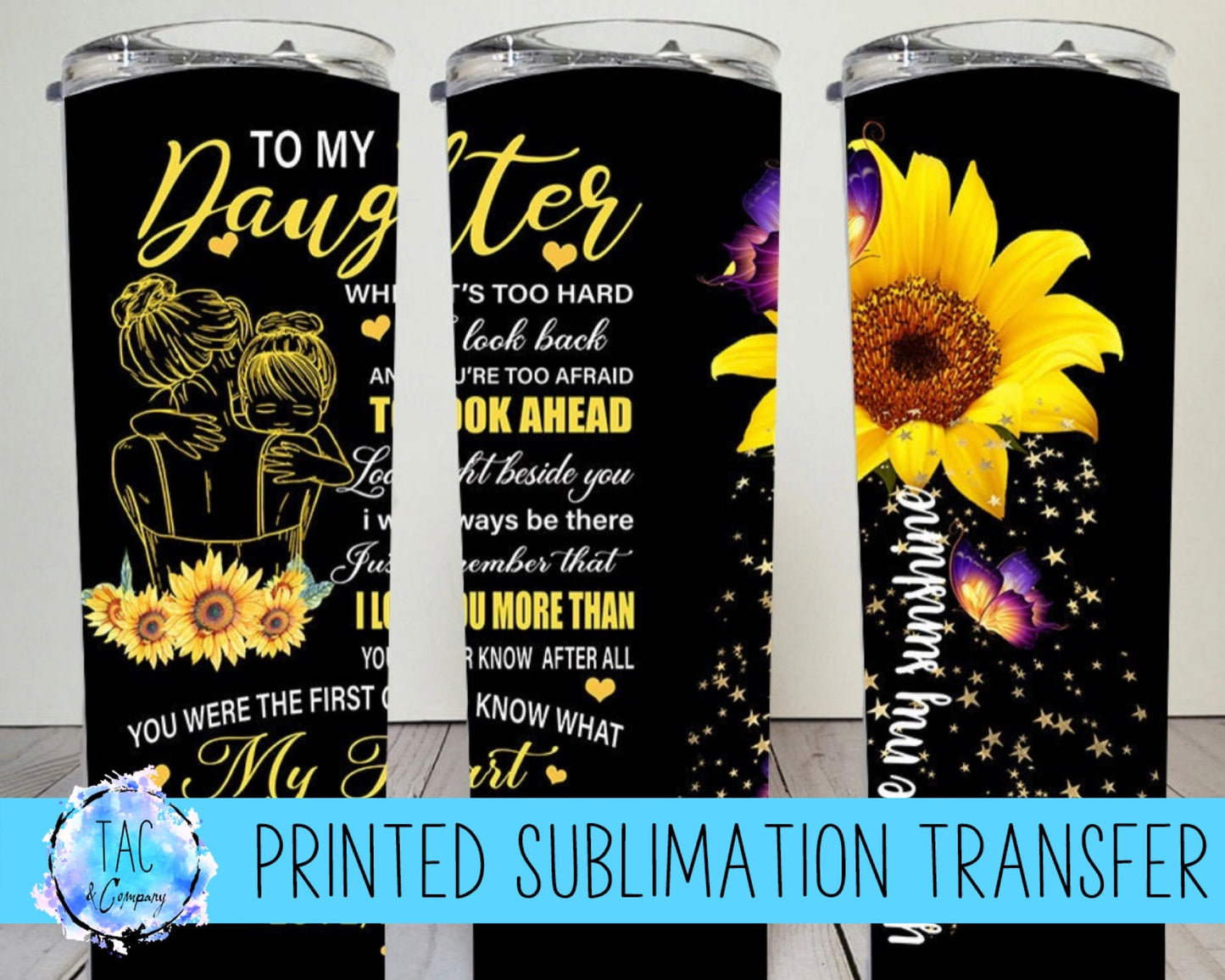 Daughter Flower - Sublimation prints (This Is Not A Digital File)