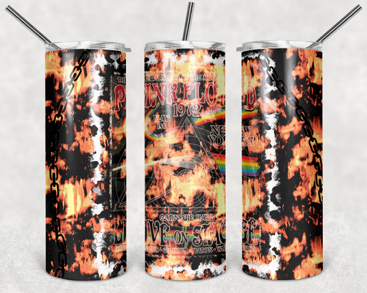 Pink Floyd - 20 or 30oz Skinny Tumblers w/ Lid and Metal Straw