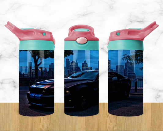Mustang - 12oz Kids Flip Cup Tumbler