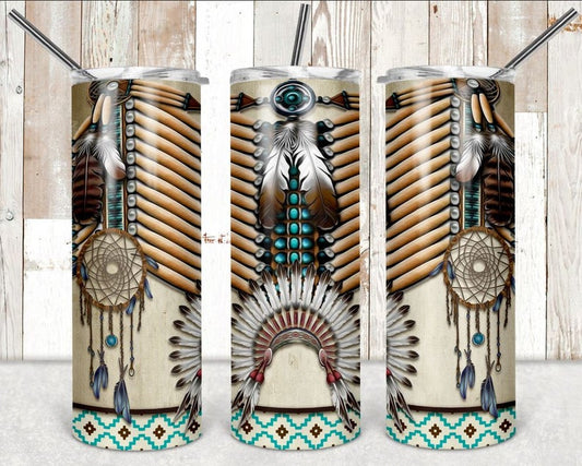 Native American - Sublimation Print (This Is Not A Digital File)