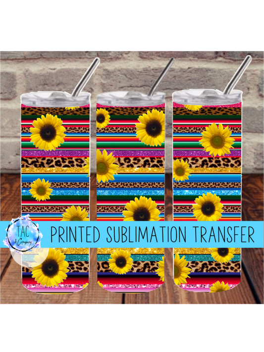 Sunflower Serpa-Sublimation Print (This Is Not A Digital File)