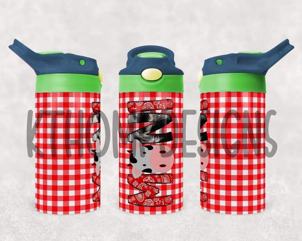 Mini Red - 12oz Kids Flip Cup Tumbler