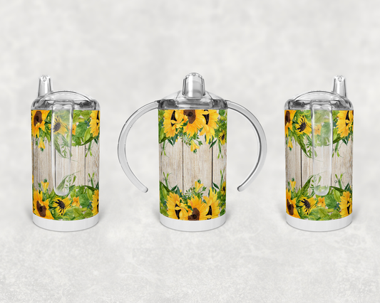 Sunflowers - 8 oz Sippy Cup