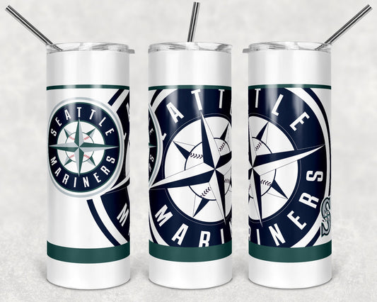 Baseball Teams - 20 or 30 oz Skinny Tumblers w/ Lid and Metal Straw ‘